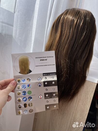 Учебная голова манекен для причесок