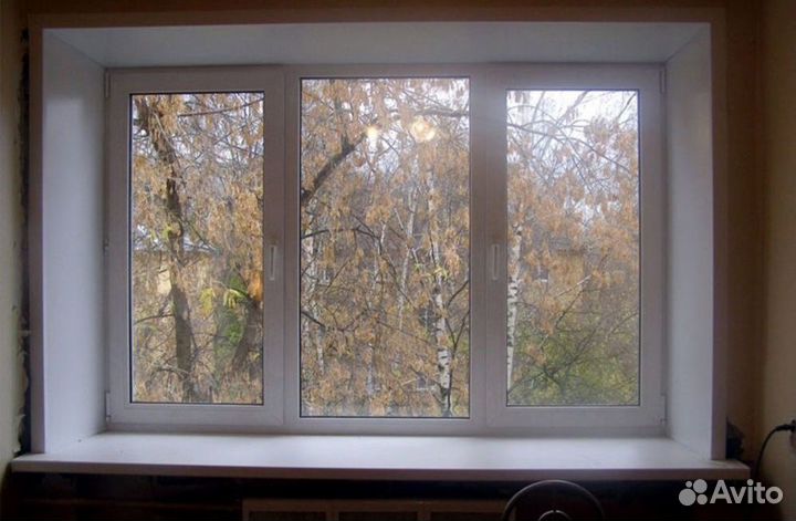 Окна пвх + монтаж +установка
