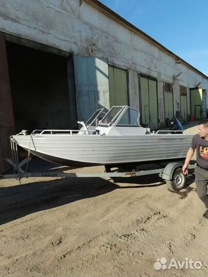 Алюминиевый катер 4.5 метра