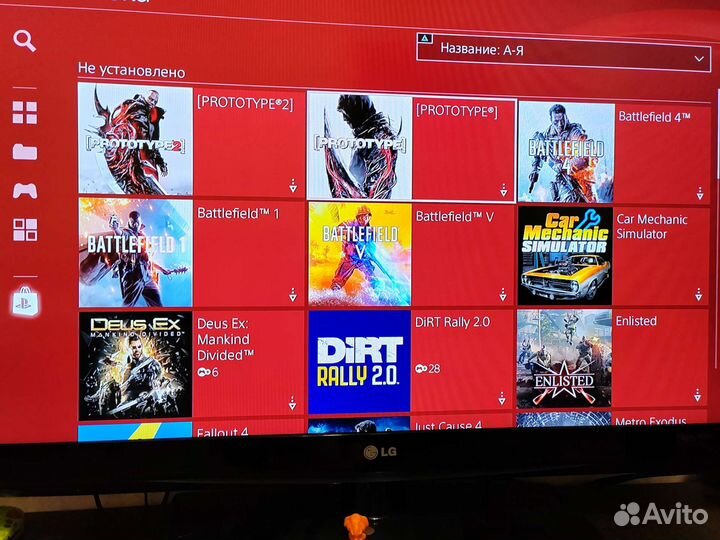 PlayStation 4 slim с кучей игр