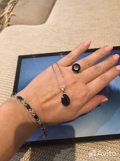 Серебряный комплект