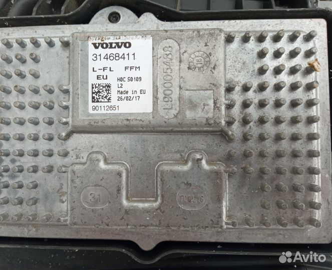 Volvo S60 XC60 XC90 блок ксенона