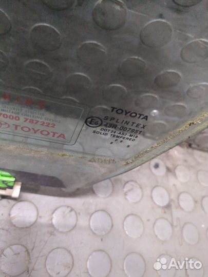 Стекло боковой двери Toyota Corolla E11, 1999