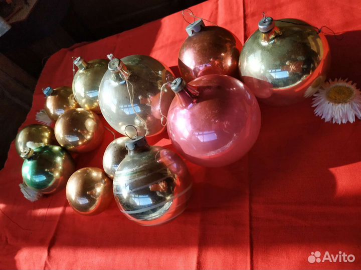 Ёлочные игрушки Ретро Винтаж СССР
