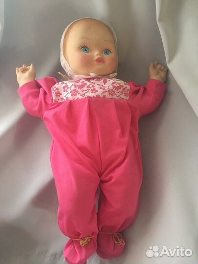 Кукла пупс мягконабивная