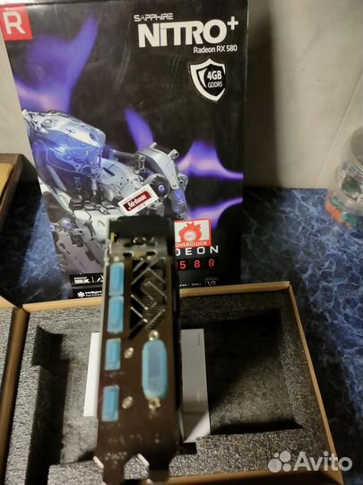 Видеокарта Sapphire rx 580 nitro+ 4gb