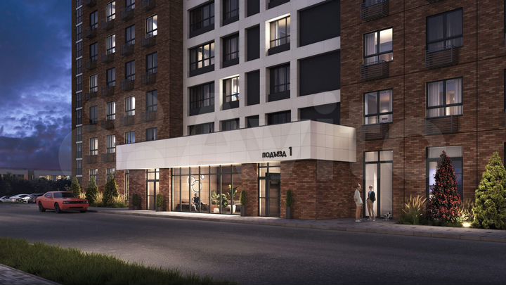 1-к. квартира, 48,6 м², 10/19 эт.