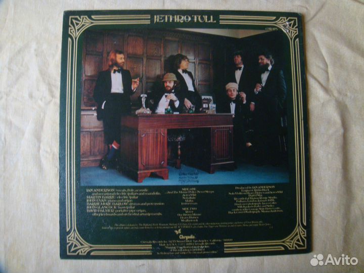 Винил jethro tull Heavy Horses 1978 оригинал