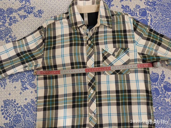 Рубашка на мальчика рост 146-152