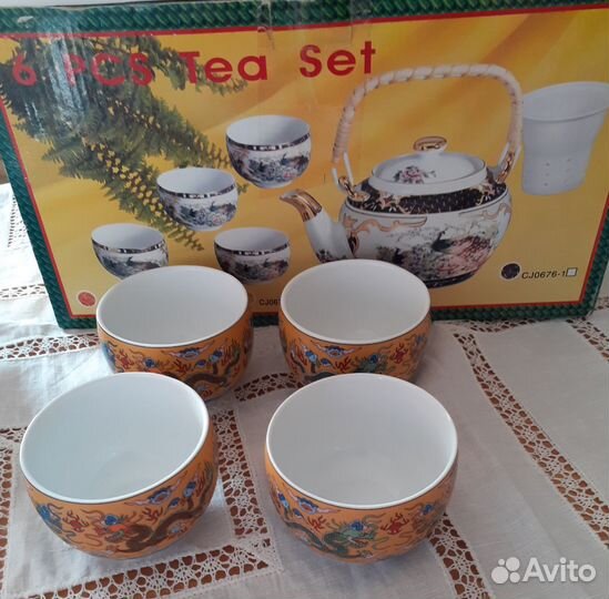 Чайный сервиз фарфор
