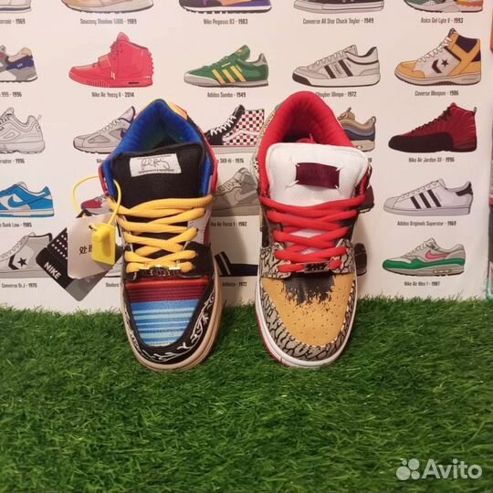 Кроссовки Nike dunk sb Low What The Paul