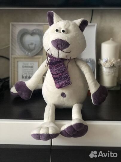 Кот мягкая ишрушка