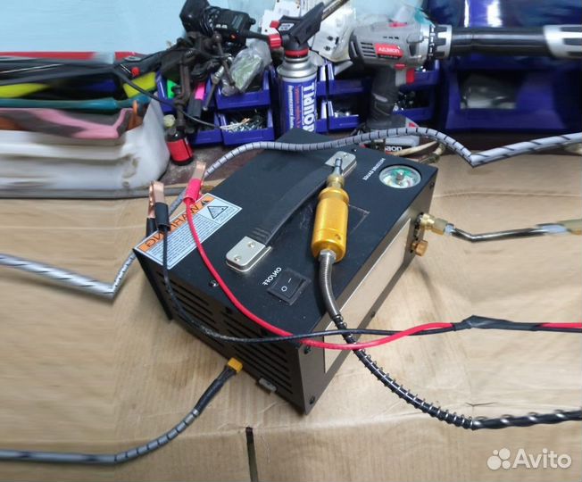 Компрессор высокого давления вд 300 бар 12/220V IR