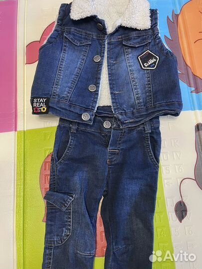 Джинсовый костюм