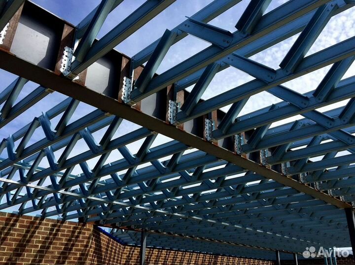 Ферма металлическая для навесов
