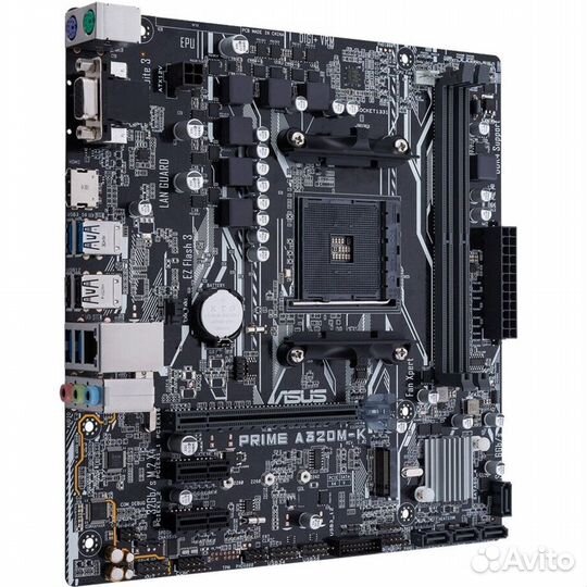Материнская плата Asus prime A320M-K 165916