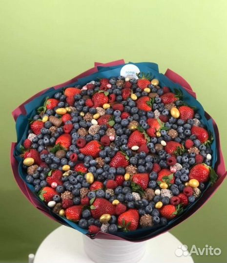 Большие съедобные букеты