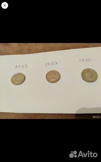 Жетоны Англия