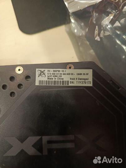 Видеокарта RX 580 8Gb XFX