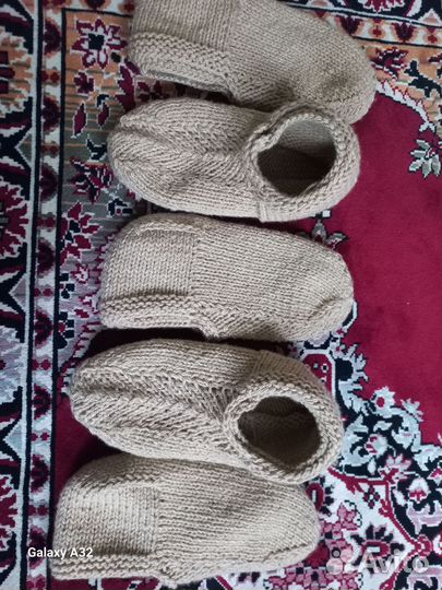 Ручная вязка следы.Большие размеры 43