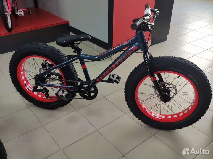 Велосипед фэтбайк 20 TT Garet серый