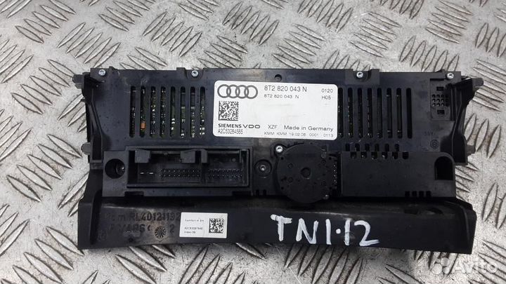 Блок управления климатической установкой Audi A5/R