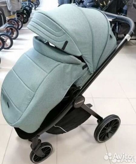 Коляска luxmom 3в1(состояние новой,очень легкая)