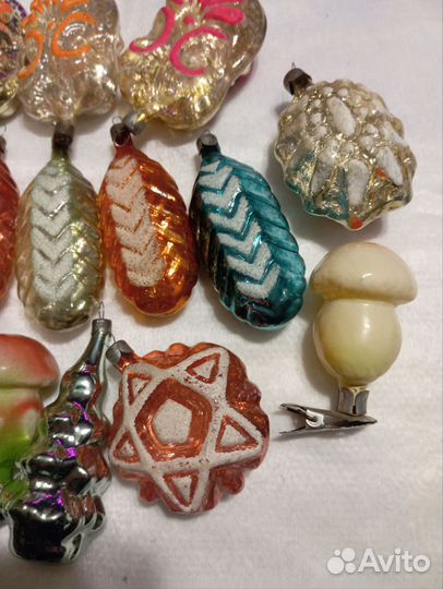 Елочные игрушки СССР