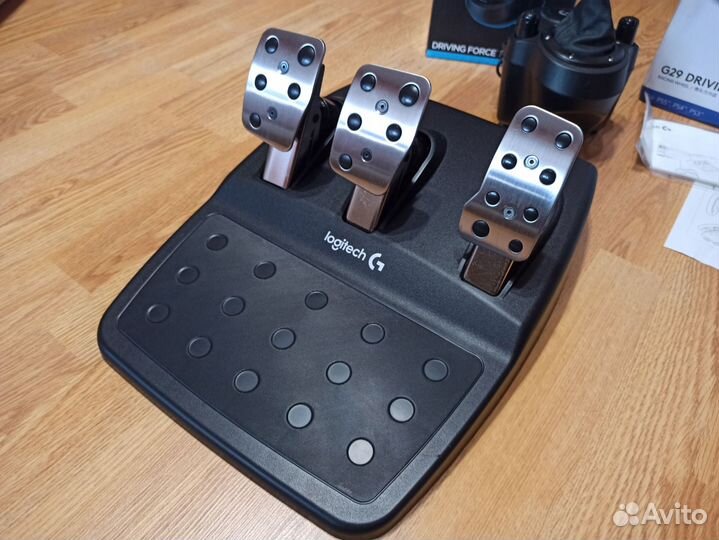 Руль Logitech G 29 + кпп