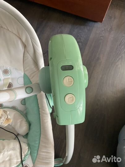 Детские электронные качели шезлонг capella