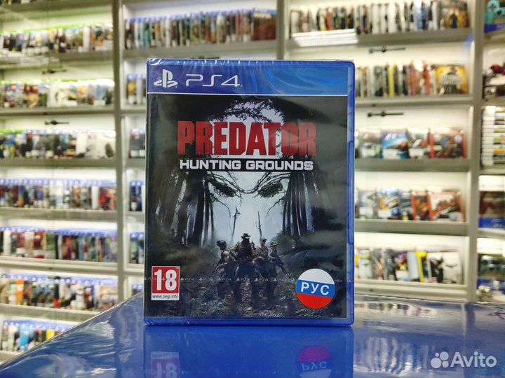 Игра на ps4 Predator Hunting Grounds