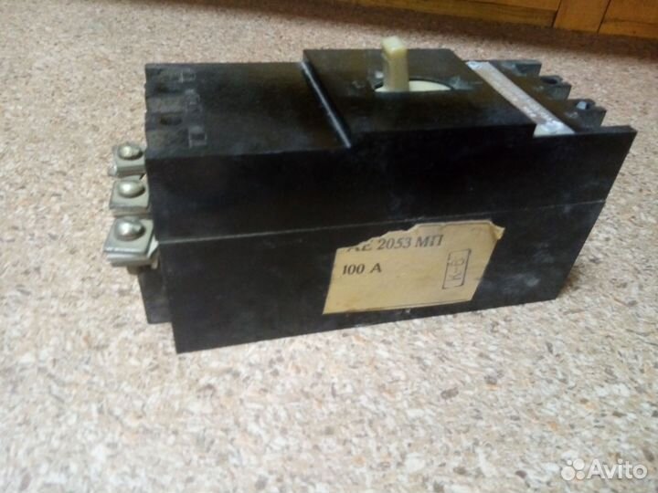 Автоматический выключатель СССР 100а
