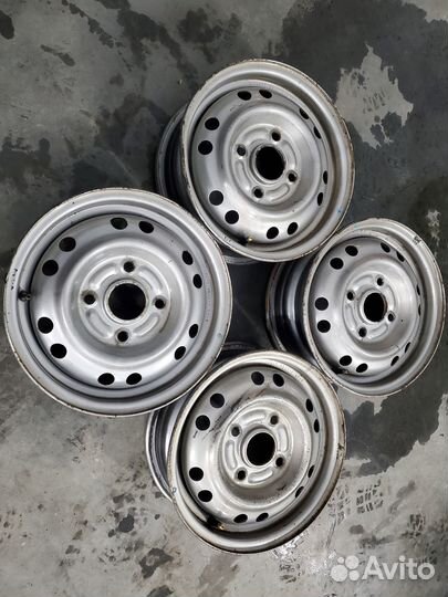 Штампованные диски R13 Матиз