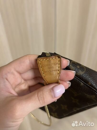 Клатч сумка Louis Vuitton mini pochette оригинал