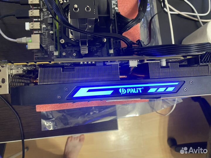 Видеокарта GTX 1070 Palit Jetstream 8gb Как 1660S