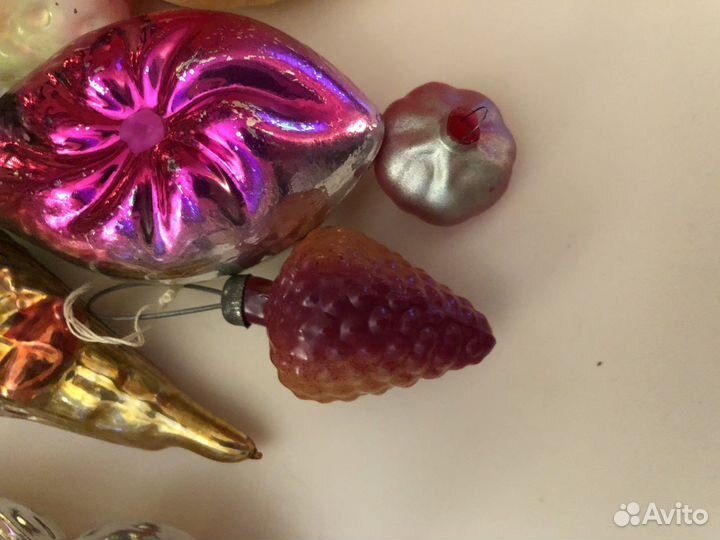 Ёлочные игрушки СССР хлопушка винтаж