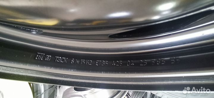 Диск штампованный R15 на Гранту, Ваз 2110, 99, 15