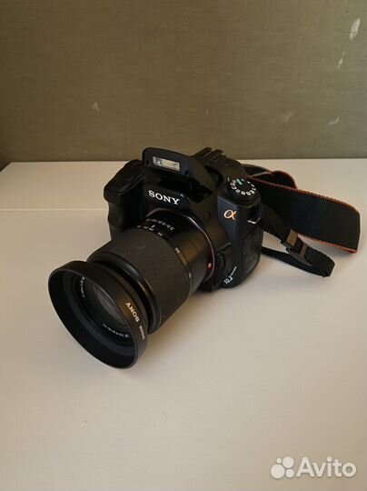 Зеркальный фотоаппарат sony alpha dslr-A200 kit