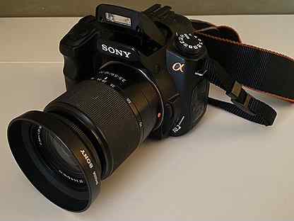 Зеркальный фотоаппарат sony alpha dslr-A200 kit