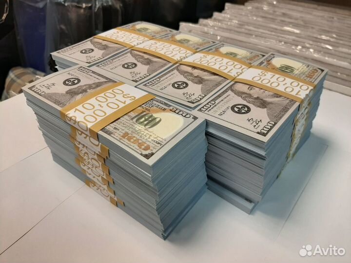 50 Пачек Билет Банка Приколов 100 Долларов New USA