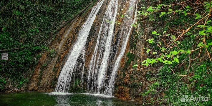 Тур 33 водопада / Река Шахе