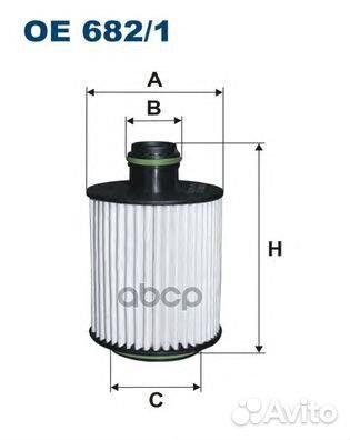 Фильтр масляный OE6821 Filtron