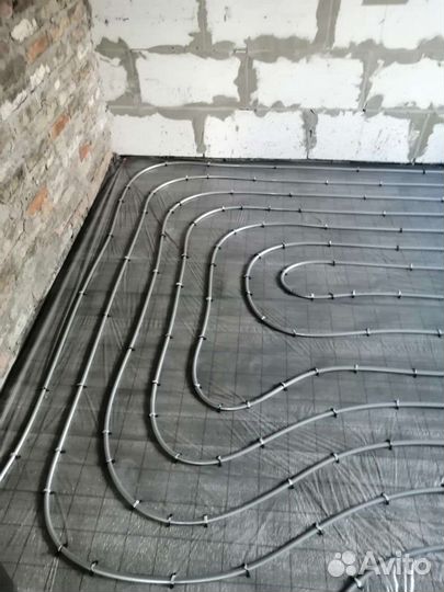 Теплый пол, монтаж отопления с гарантией до 5 лет