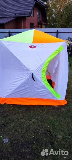 Палатка зимняя Медведь куб2