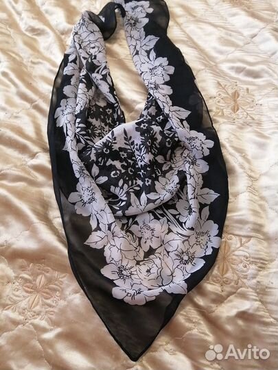Шифоновый шейный платок