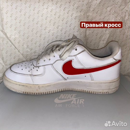 Nike Air Force 1'07 3 Low Gym Red