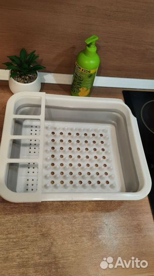 Силиконовый коврик для сушки посуды