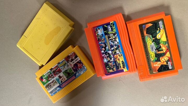 Dendi 8bit и картриджи