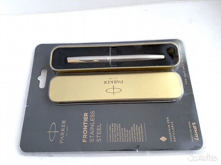 Ручка первьевая Parker Frontier Stainless Steel