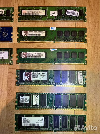 Оперативная память ddr, ddr2, so-dimm, kingston
